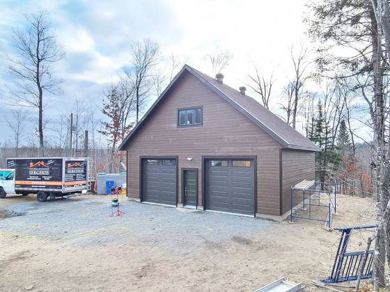 Projet de construction avec garage double